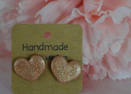 Amour studs - Rose gold