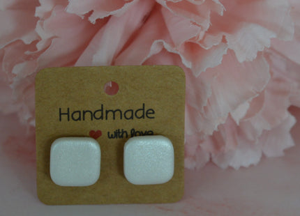 Harmony studs - Shiny White