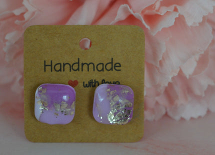Harmony studs - Purple Harmony