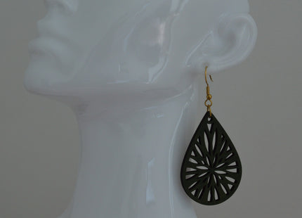 Sunburst Drop · Forest green