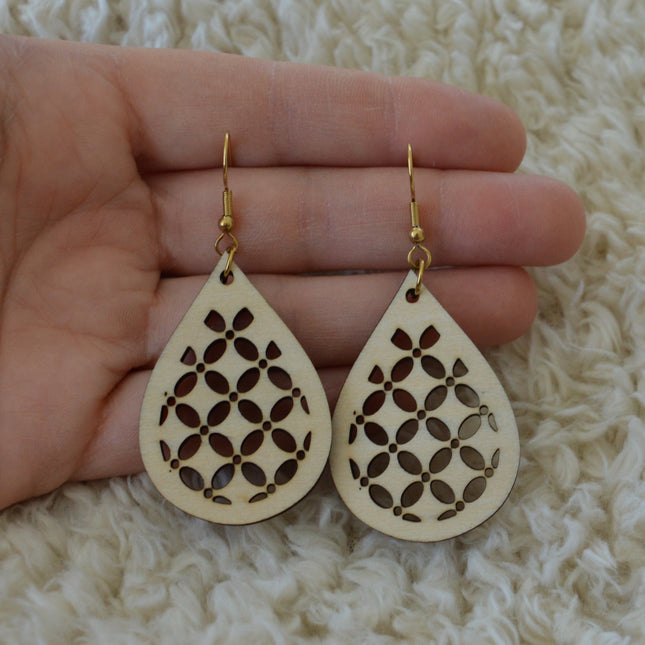 Petal Lace Drop · Naturel