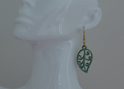 Willow Swirl - Metallic Green