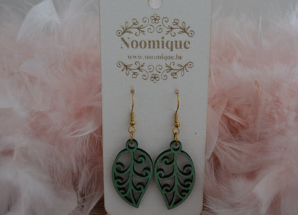 Willow Swirl - Metallic Green