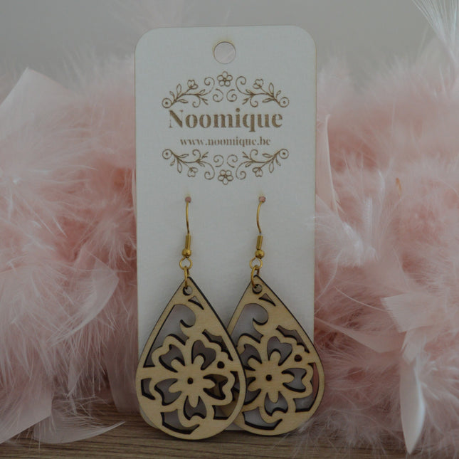 Floral Grace Drop · Naturel