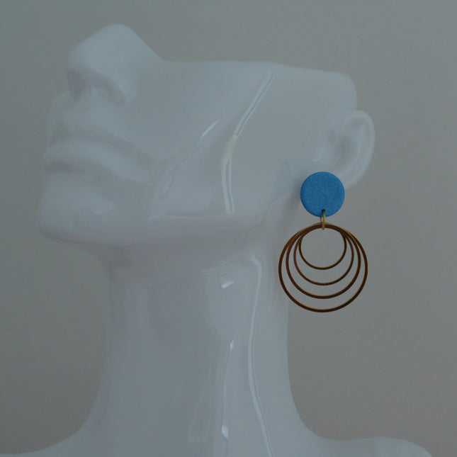 Circle Cascade - Blue Blossom