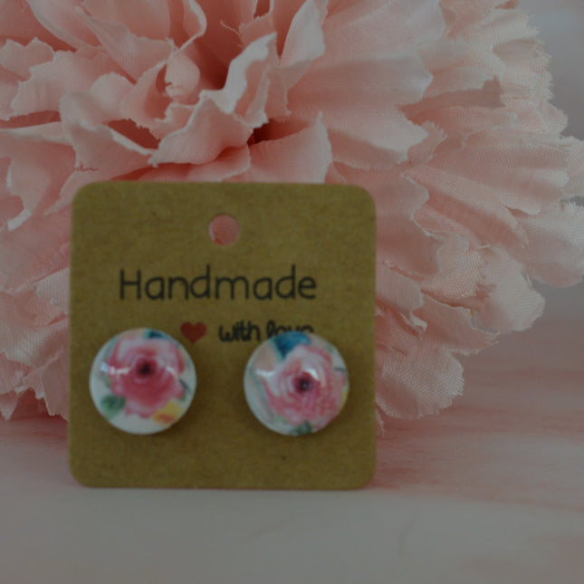 Essence studs - rose