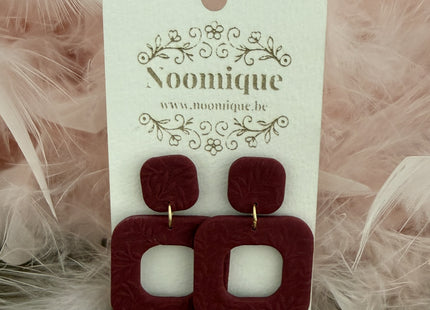 Vivid frames - Burgundy red - Pure