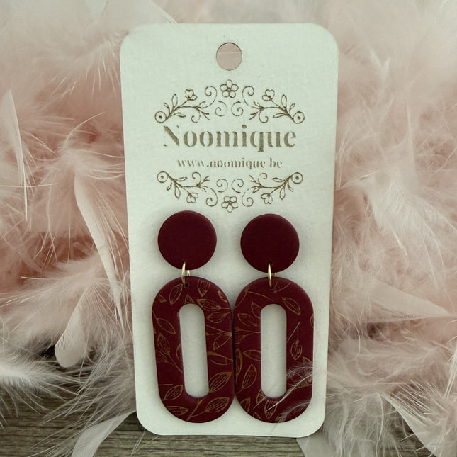 Oval Gate - Burgundy red - Pure