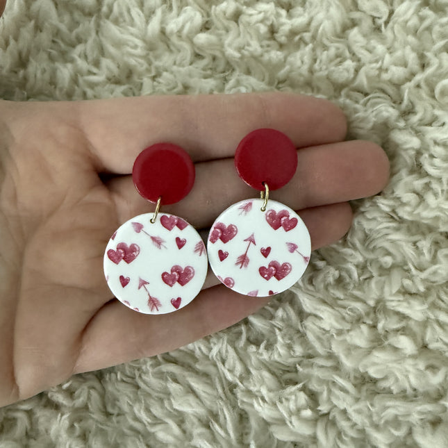 Circle Charm - Cupid’s Kiss