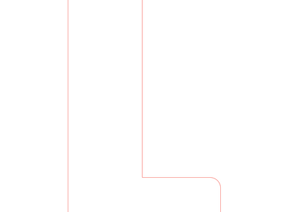 Letter L - bosdieren (volle letter)