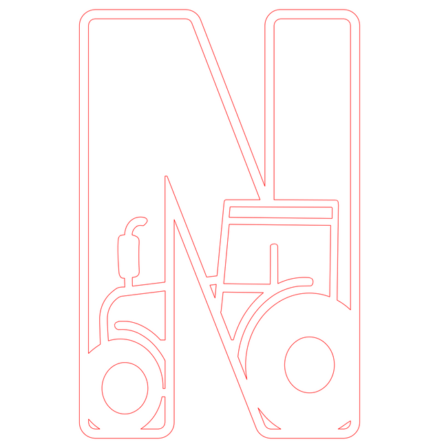 Letter N - boerderij (2 lagen)