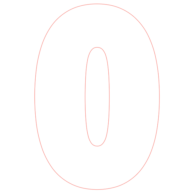 Letter O - bosdieren (volle letter)