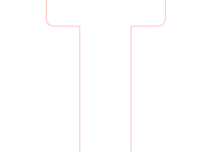 Letter T - bosdieren (volle letter)