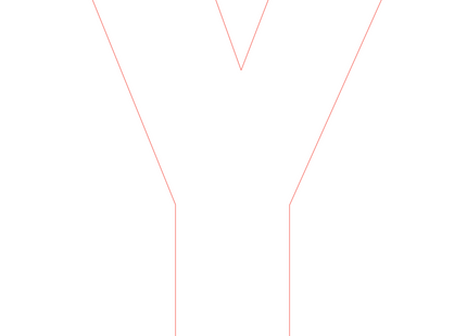Letter Y - bosdieren (volle letter)